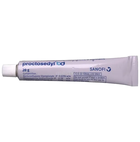 proctosedyl bd cream 20 gm